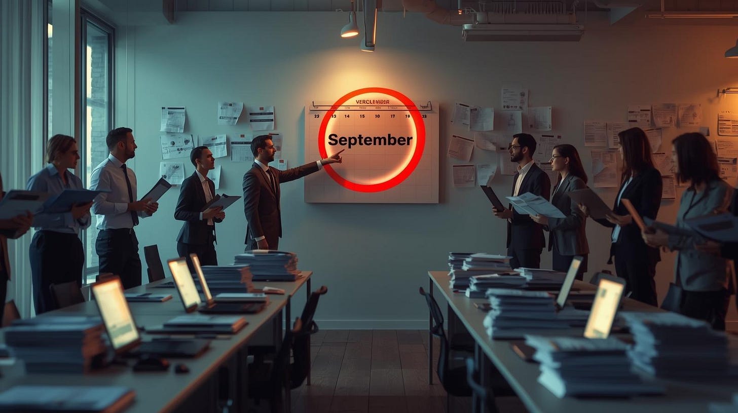 September hiring season for many companies