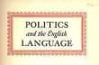 Politics, Technology, and Language