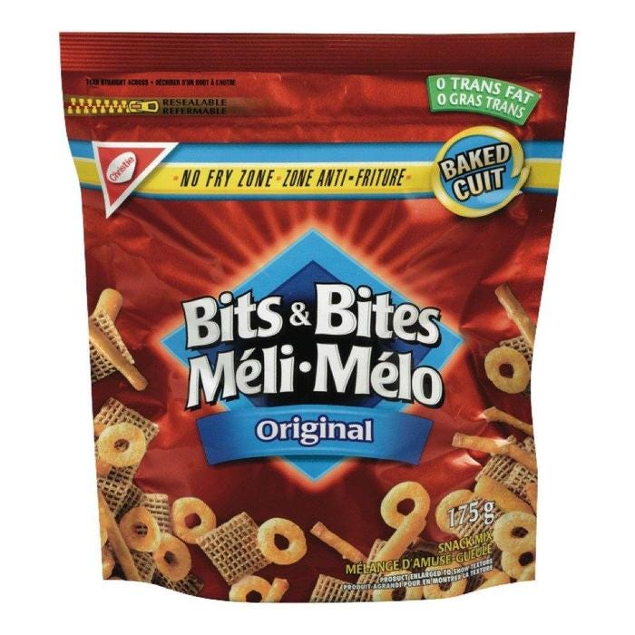Bag of Bits N Bites party mix