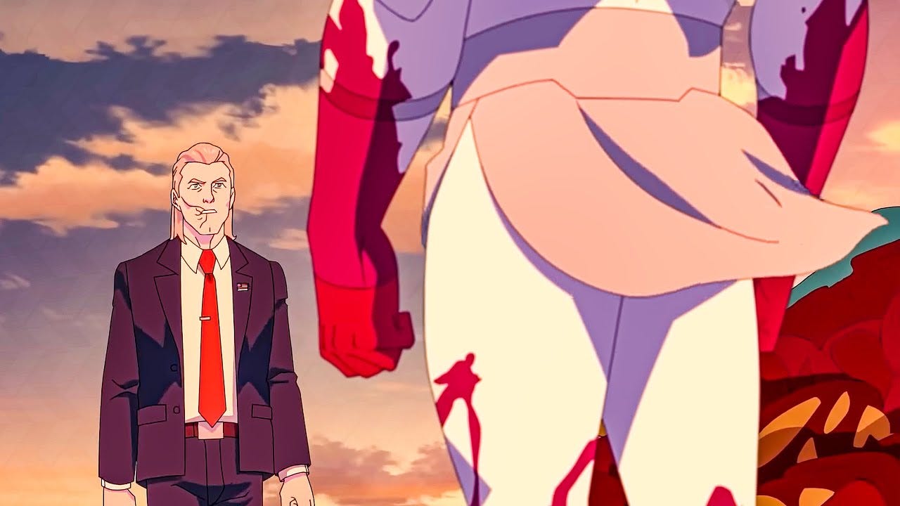 Young Cecil Meets Omni-Man For First Time | Invincible Season 3