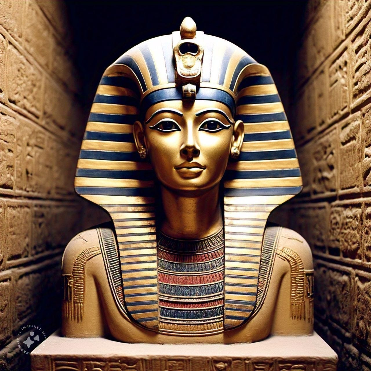 The Golden Mask of Tutankhamun - by Ahmed Gamal