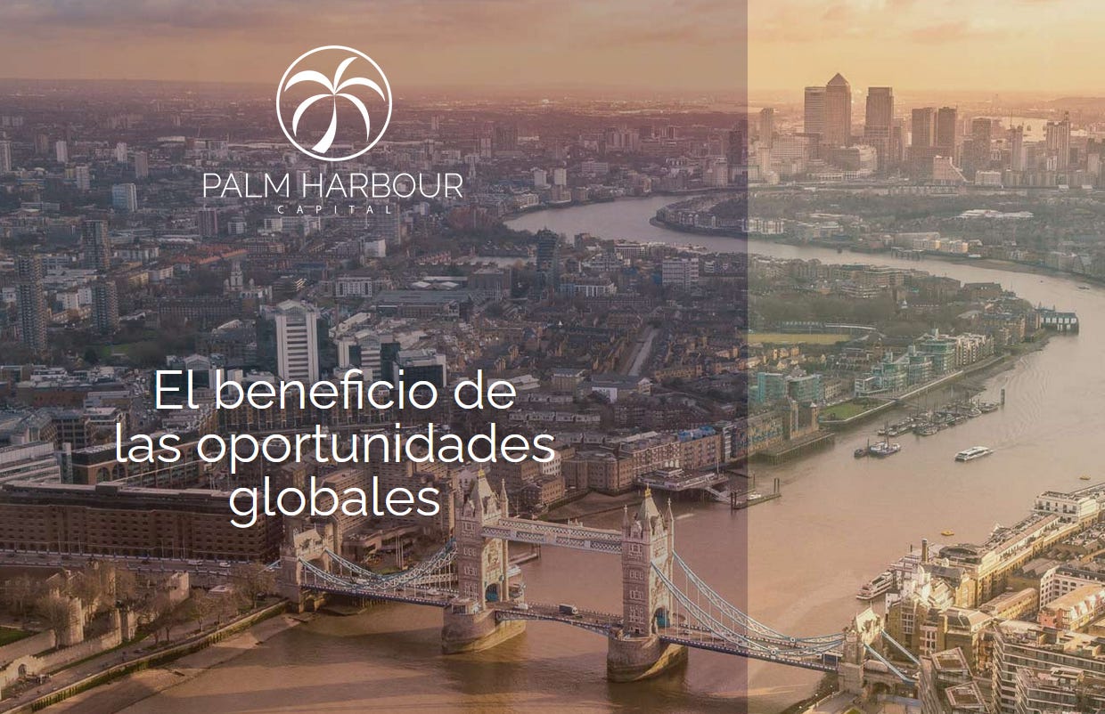 Panorámica de Londes ilustra la presentación de Palm Harbour Capital