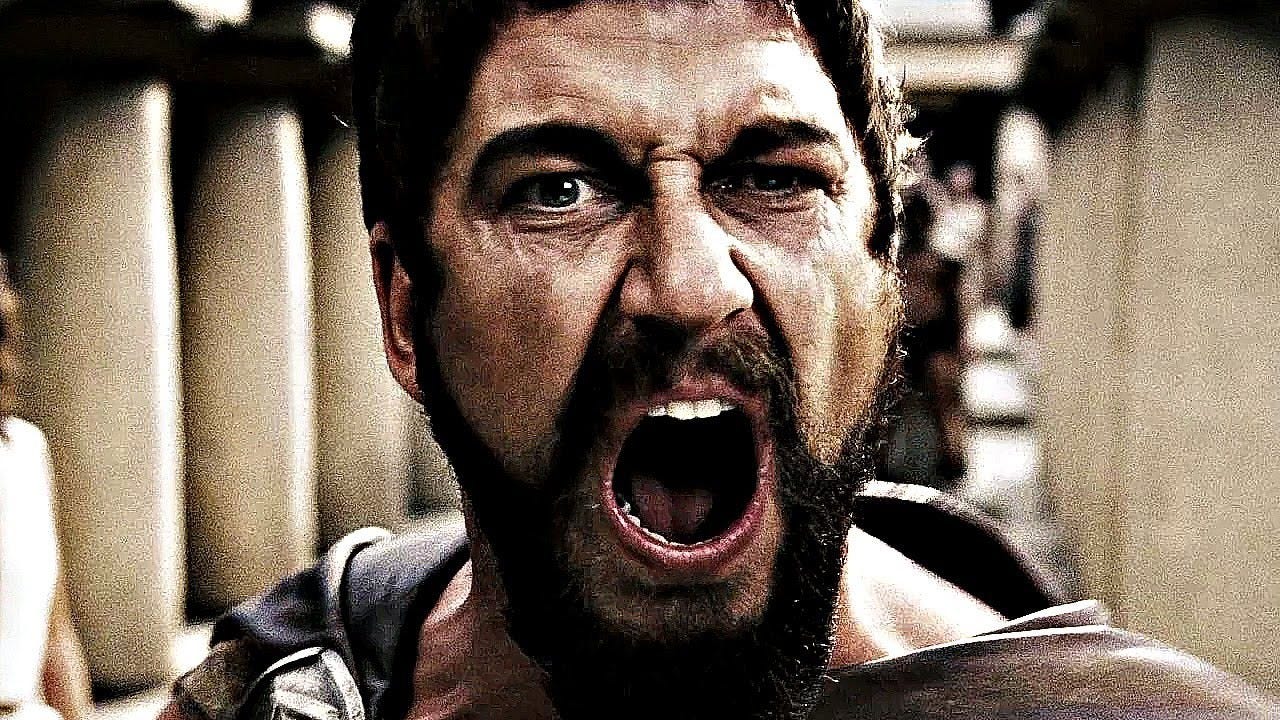 Create meme "this is Sparta , this is sparta gif, king Leonidas ...