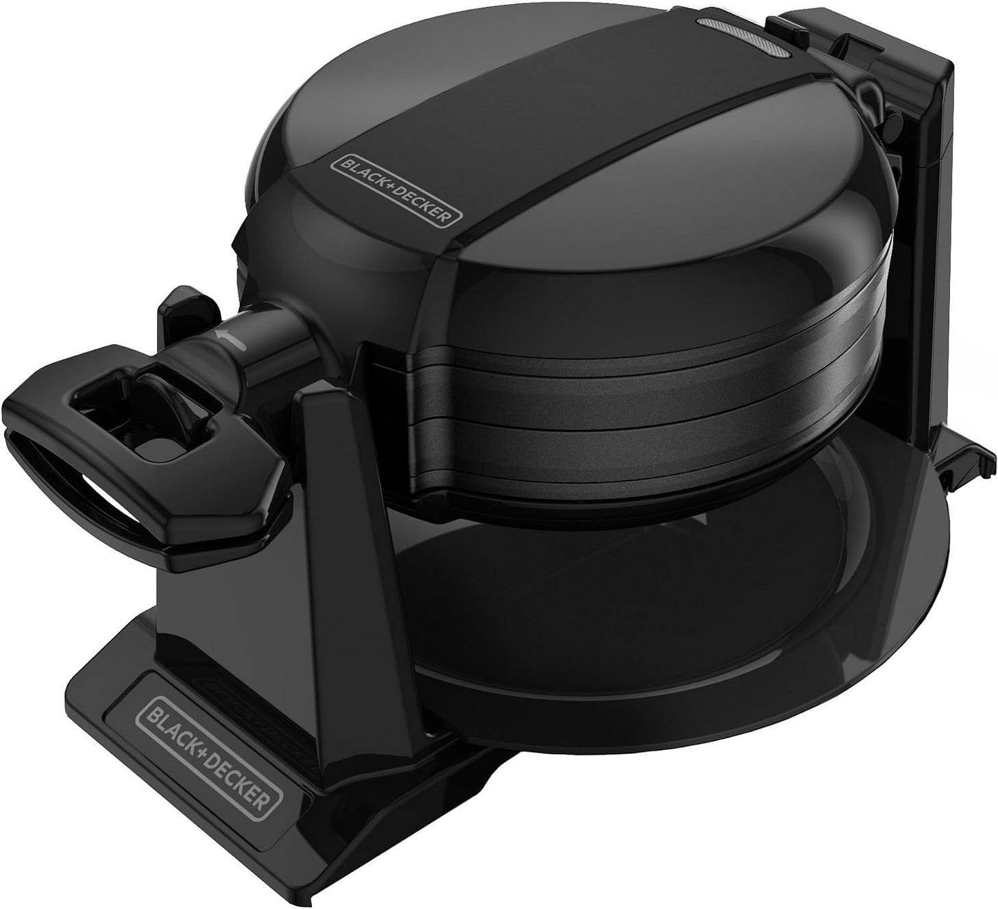 Black & Decker black waffle iron