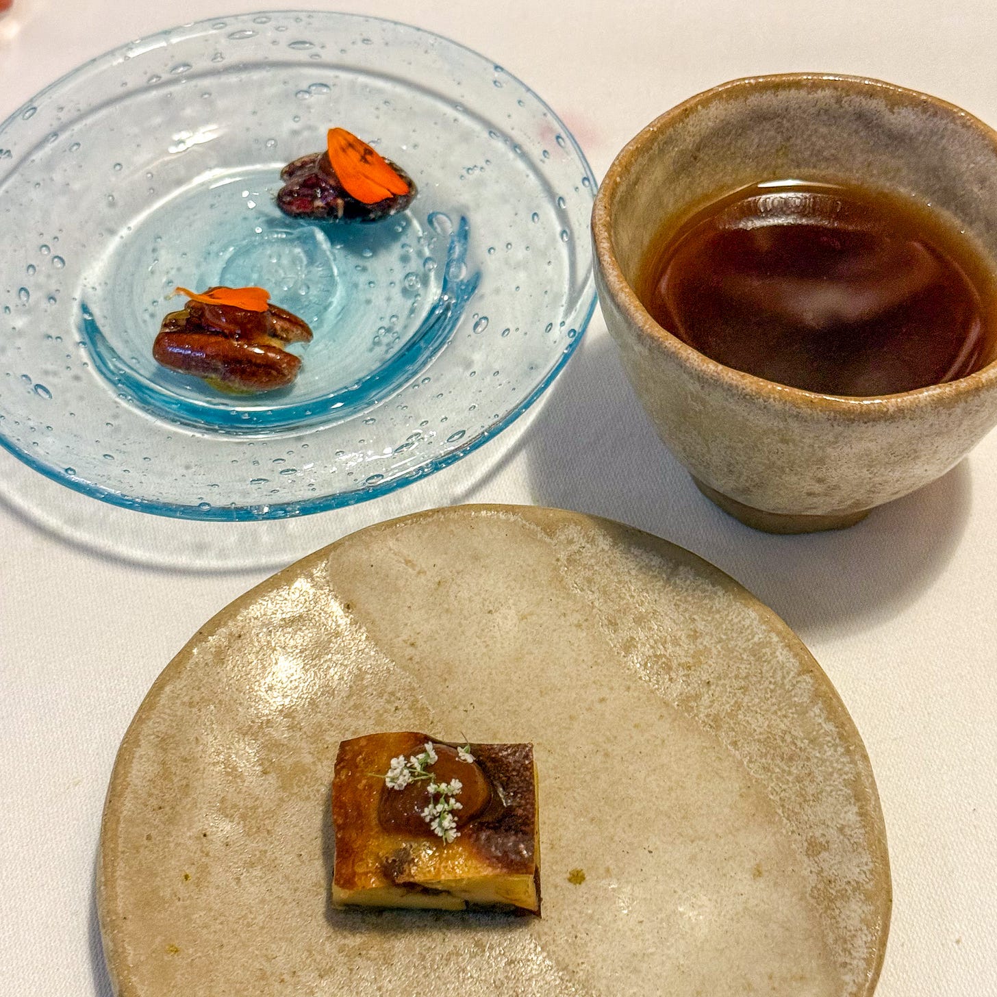 Mignardises at Datil restaurant in Paris Mignardises at Datil restaurant in Paris