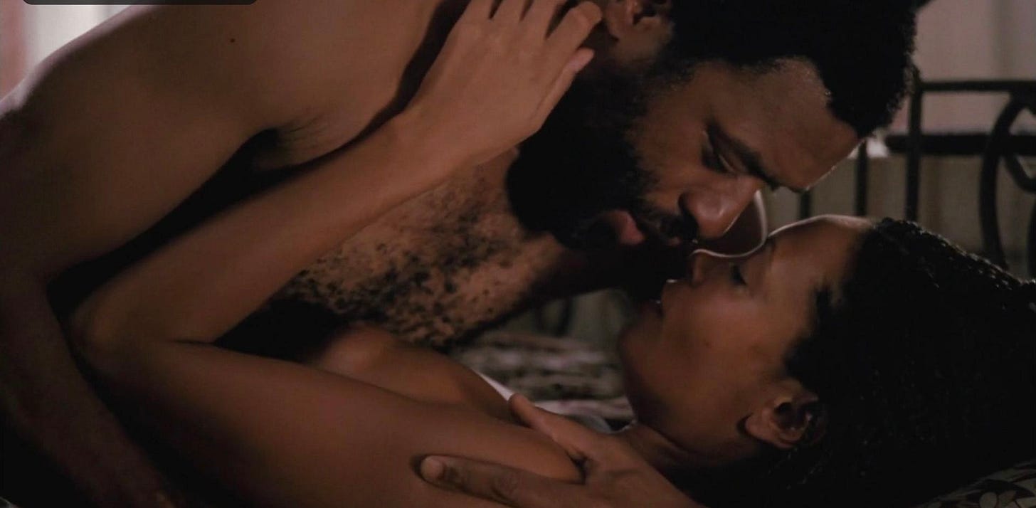 Olanna and Odenigbo have sex in Half of a Yellow Sun