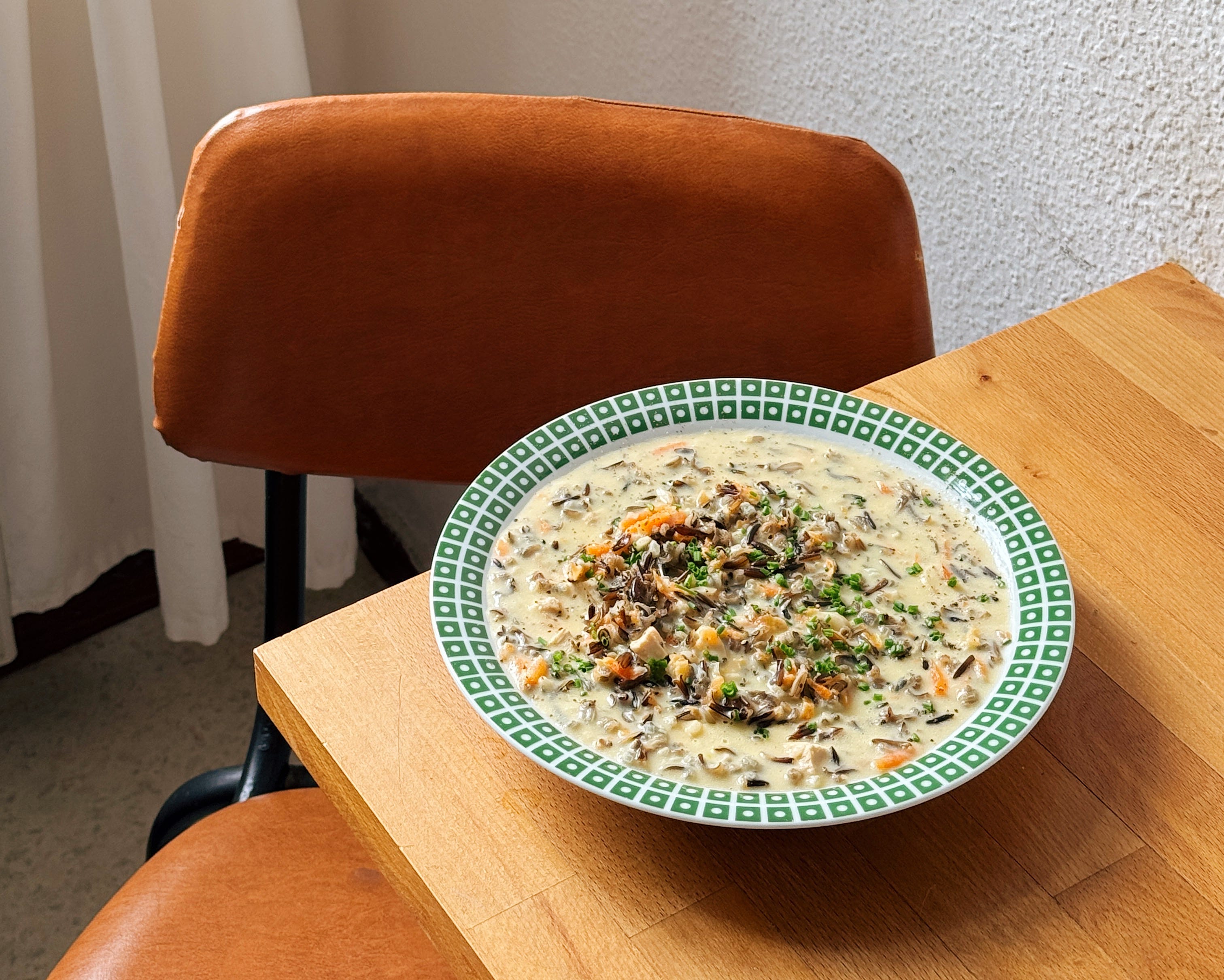 Devan A Rice minnesota wild rice soup - darn good by devan grimsrud