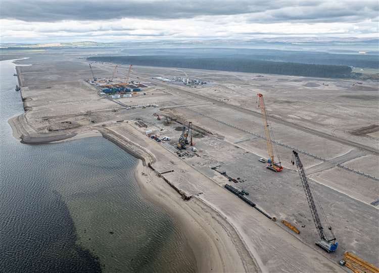 The 450-acre Port of Ardersier site, which Haventus aims to make 'a nationally significant infrastructure facility'.