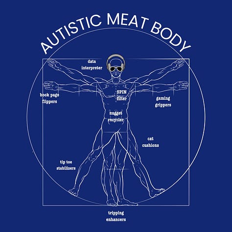 autistic podcast autism affirming hoodies mugs t-shirts and more