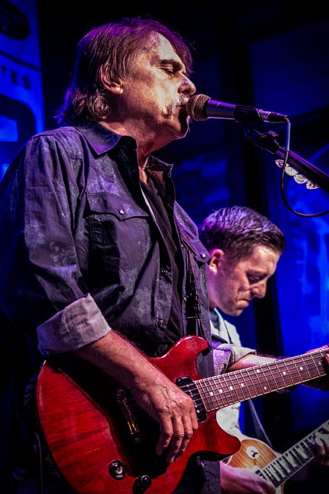 Dean Faulkner, guitar and vocals, A.A. Bottom