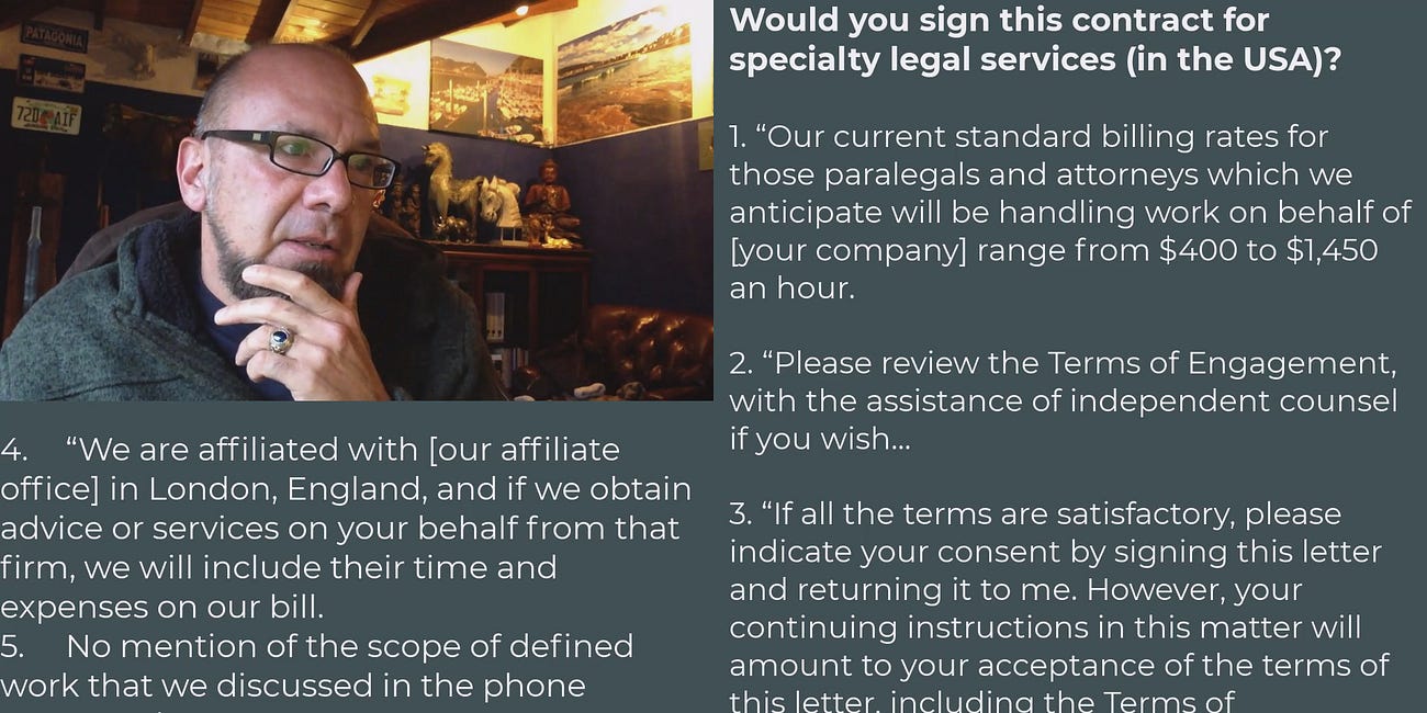 LEGAL EXERCISE: Would you sign this contract? What would be your next step?