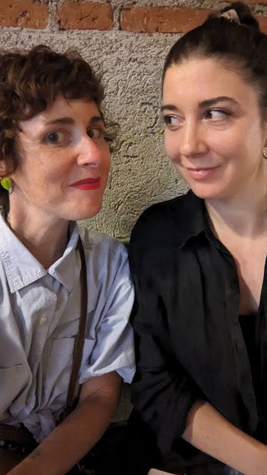 sisters in a photo