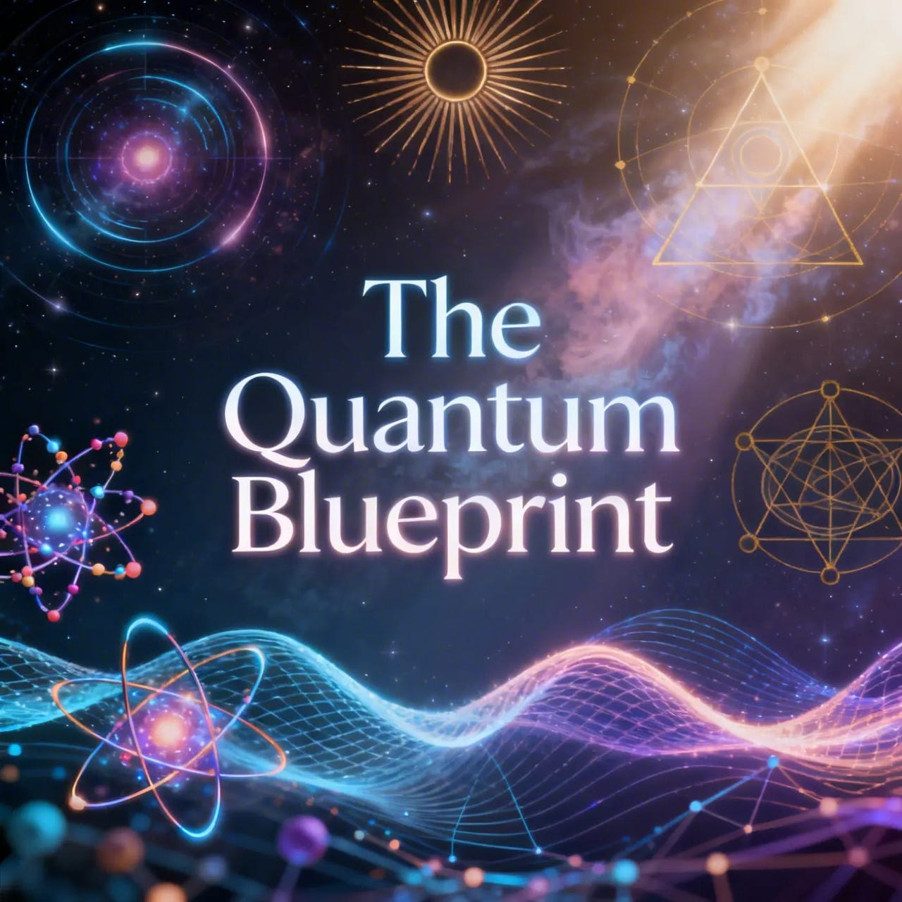 The Quantum Blueprint logo