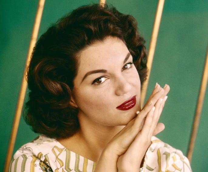 Connie Francis - by Dan Rather and Team Steady - Steady