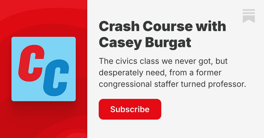Crash Course with Casey Burgat | Substack