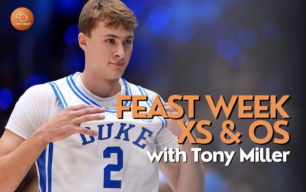 College Basketball Feast Week Xs&Os