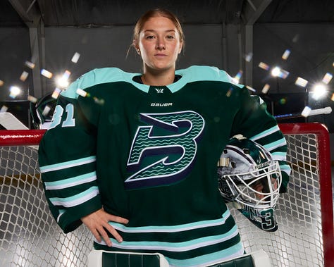 Home PWHL jerseys.