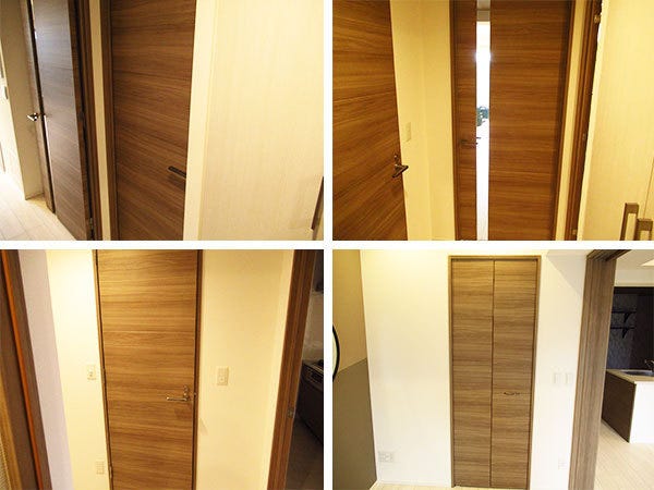 □展示品□未使用品□NIHON FLUSH□リフォーム/DIY□枠付□リビングドア/クローゼットドア/折戸/開き戸/室内ドア□5枚セット□20万□khh28t  の落札情報詳細| ヤフオク落札価格情報 オークフリー・スマートフォン版