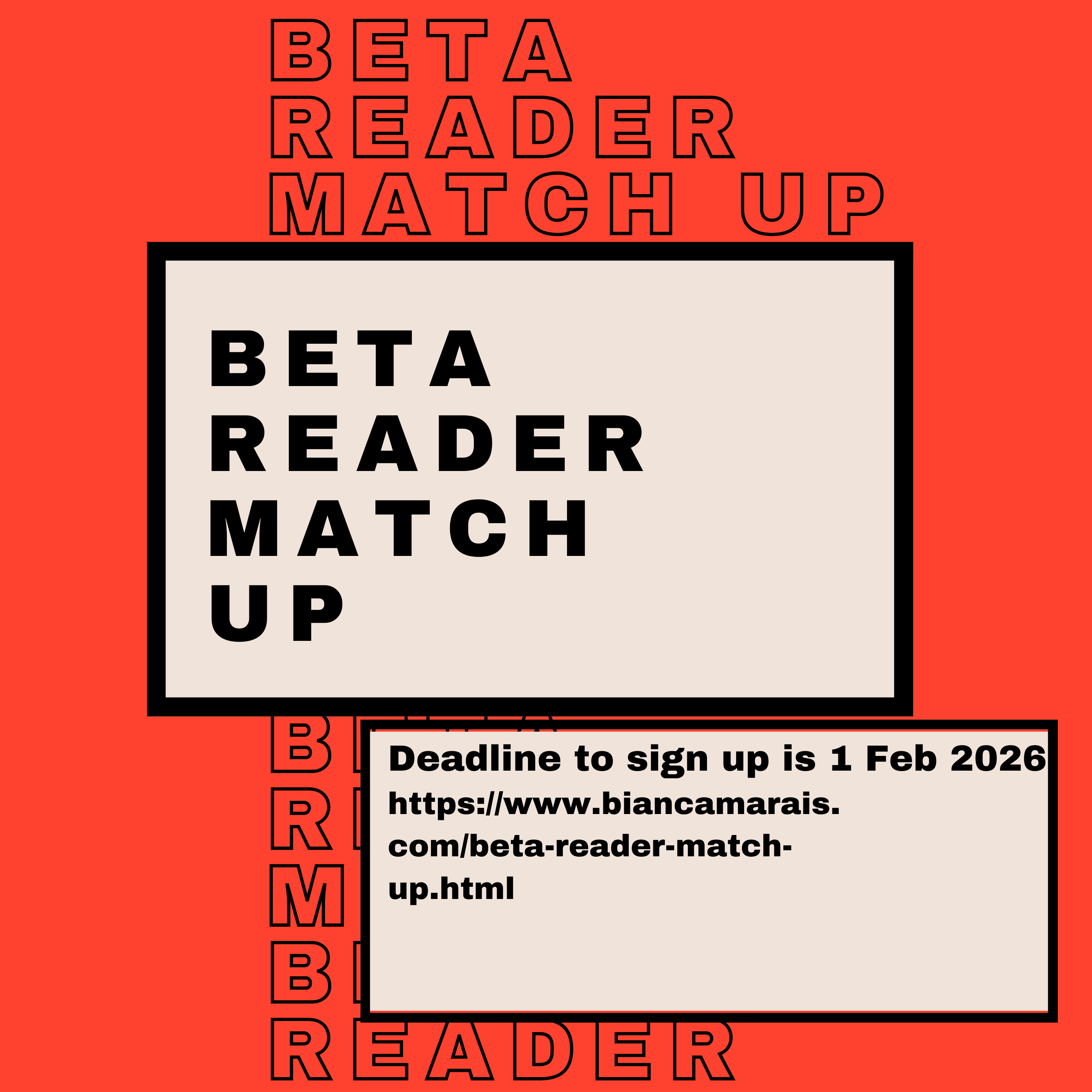 What Successful Writers Don’t Do. Plus, 2026's First Beta Reader Match Up