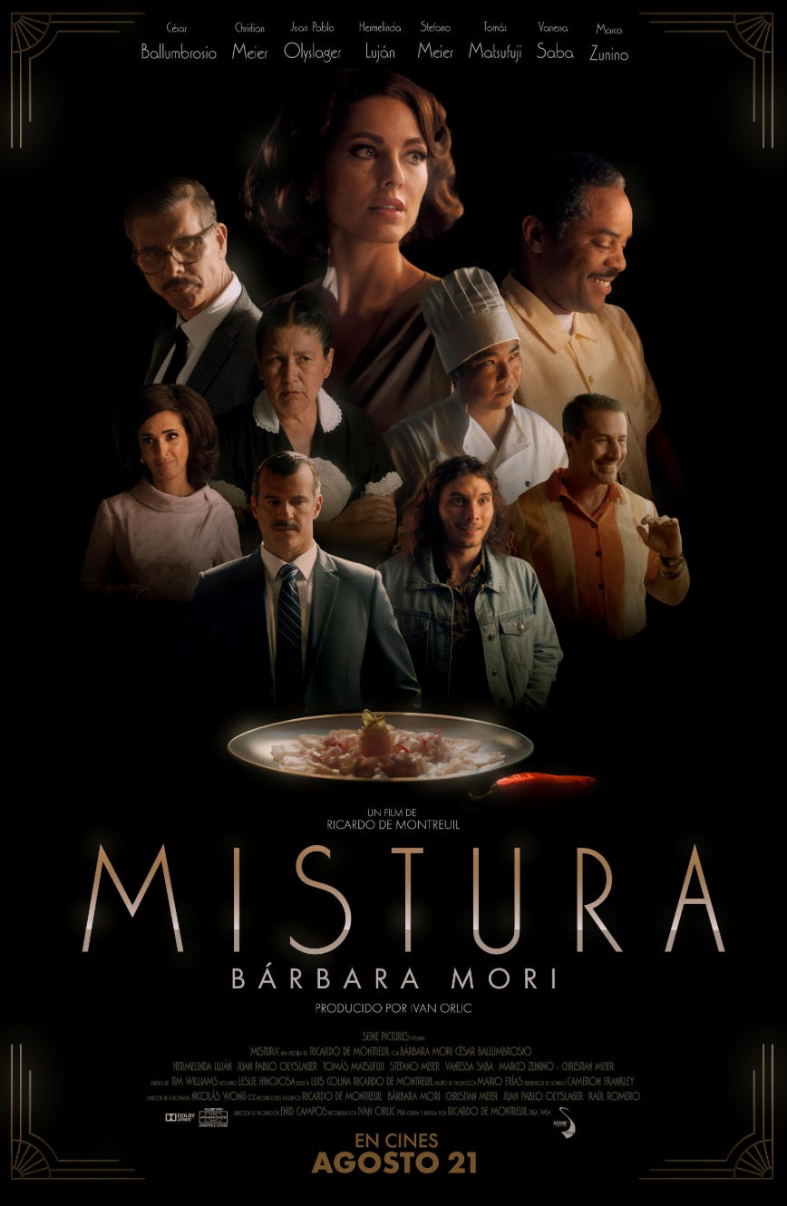 Mistura: "In live screenings, appropriately, we give people a warning before they watch it that this film may—and will—make you hungry."