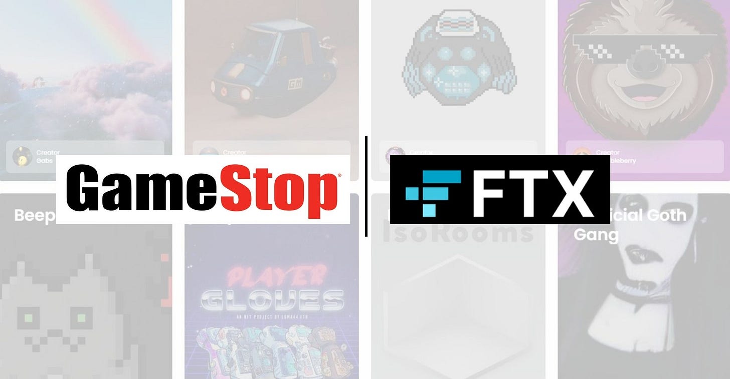 Video Game Retailer GameStop Partners With Crypto Exchange FTX Video Game Retailer GameStop Partners With Crypto Exchange FTX