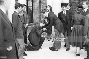 The Imam of the Time at the Paris Mosque in 1957 The Imam of the Time at the Paris Mosque in 1957