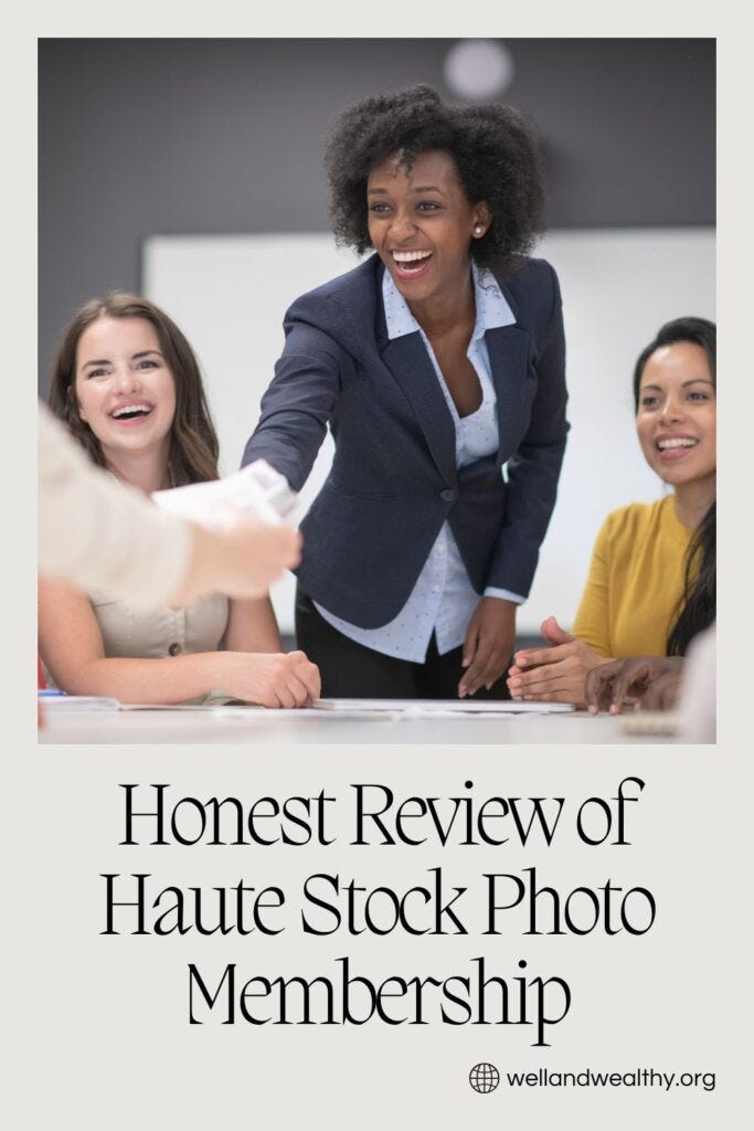 Honest Review of Haute Stock Photo Membership