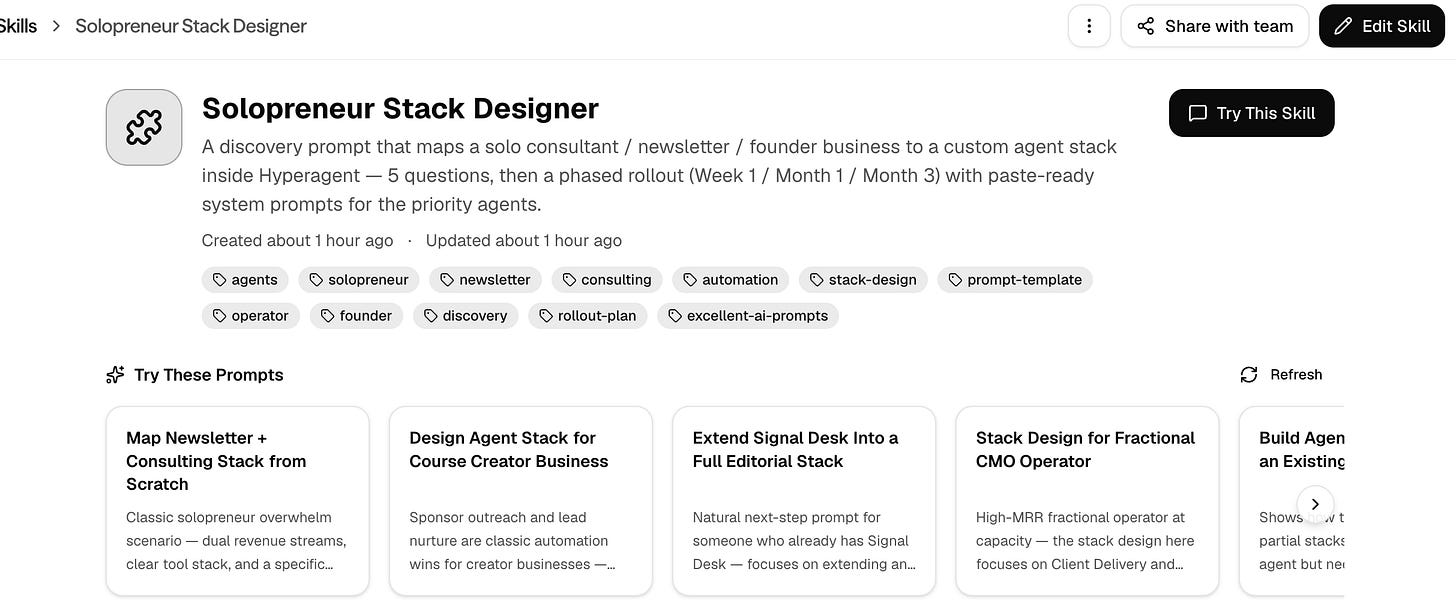 Solopreneur Stack Designer Skill Solopreneur Stack Designer Skill