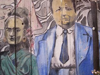 A - Murals - CU couple A - Murals - CU couple