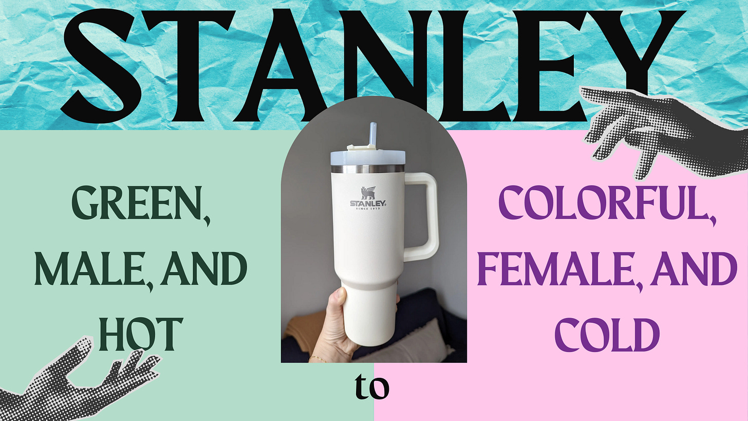 Patagonia of drinkware. Rivian of mugs. Crocs of water bottles. Stanley 1913, the 110-year-old OG of drinkware. Hailing from Seattle, the company has undergone a radical metamorphosis in recent years, shifting from rugged to runway-ready, leaving lumberjacks in the woods and joining moms and dads in their daily errands.