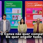 O Canva não quer competir. Ele quer engolir tudo.