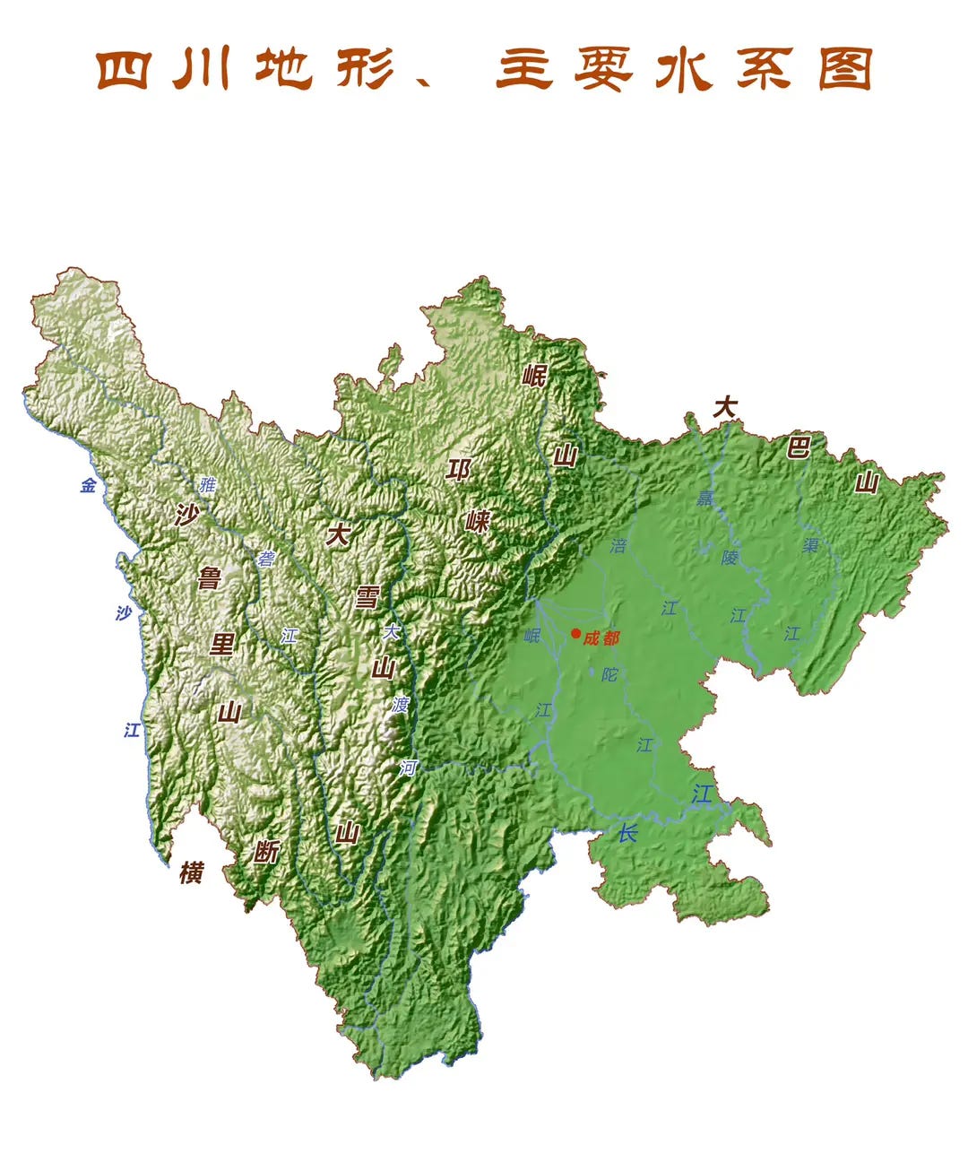 四川山脉图全图高清版大图- 抖音