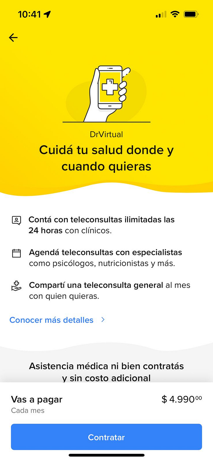 Doctor Virtual, telemedicina de MercadoPago
