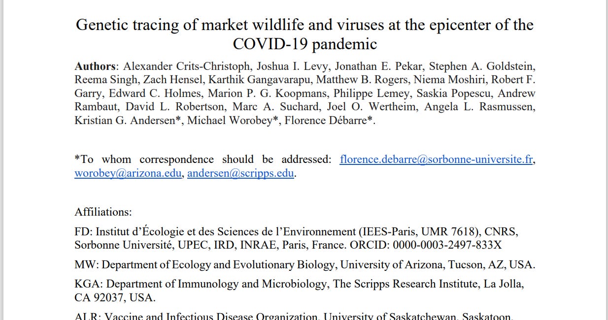 Non-Reviewed Preprint Favors Natural Origins Based on Weak Assumptions, Speculation, Logic Flaws, and Overdrawn Conclusions