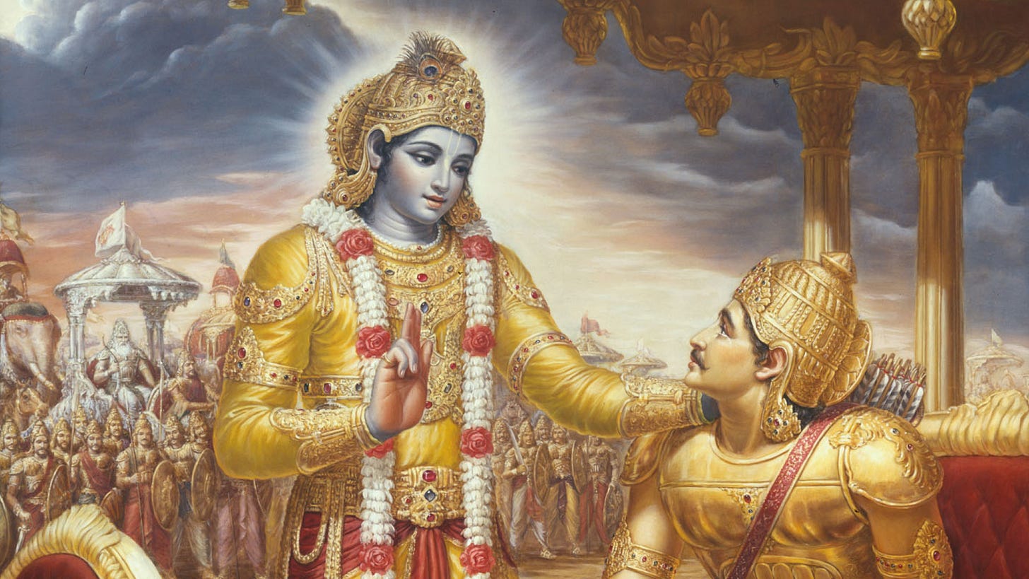 Unraveling the Bhagavad Gita: Ancient Wisdom for Today's Yogis -  mojaveyogacollective.com