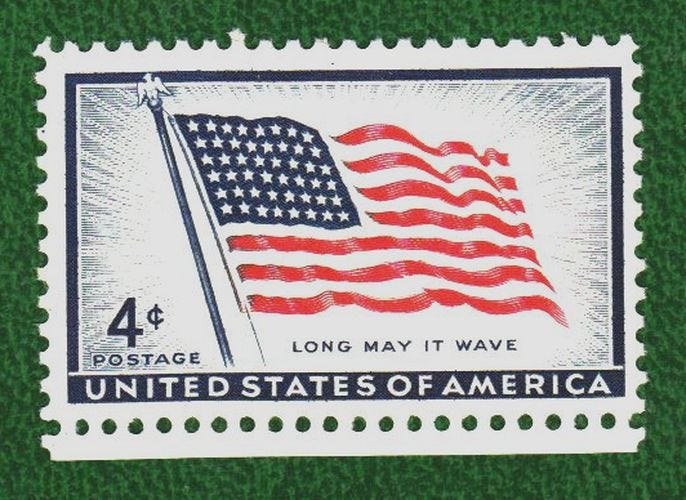 File:1st US Flag Issue 1957-4c.jpg