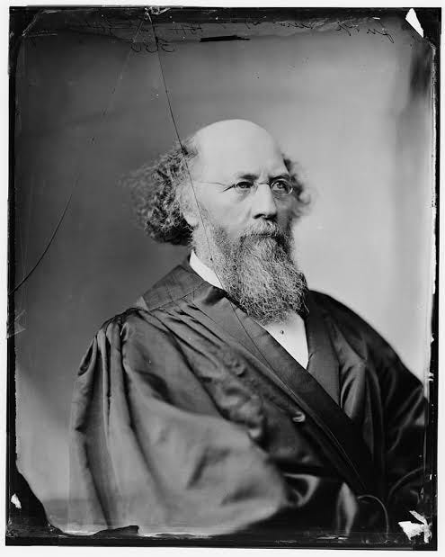 Judge Field Stephen Johnson appointed to the Supreme Court by Lincoln in  1863 photo c. 1875