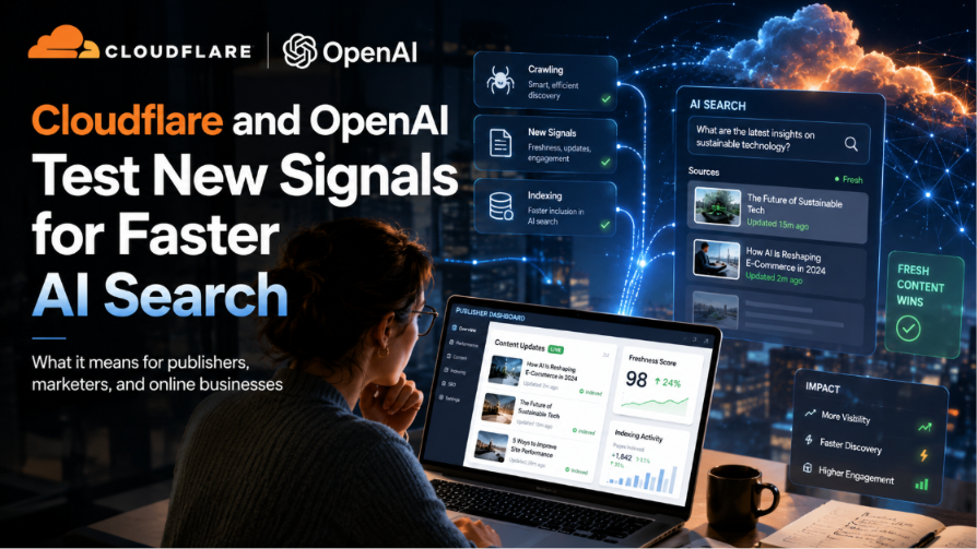 Cloudflare and OpenAI Test New Signals for Faster AI Search Cloudflare and OpenAI Test New Signals for Faster AI Search