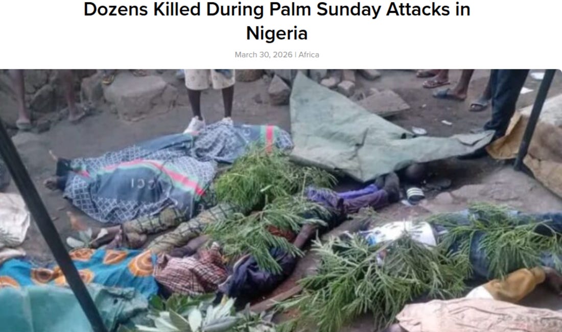 A New Palm Sunday Massacre