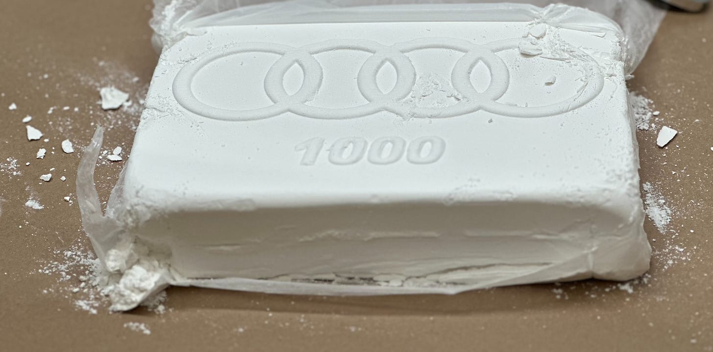 The Drug Enforcement Administration says cocaine seizures in Arizona have increased more than 70% since 2024. The Drug Enforcement Administration says cocaine seizures in Arizona have increased more than 70% since 2024.