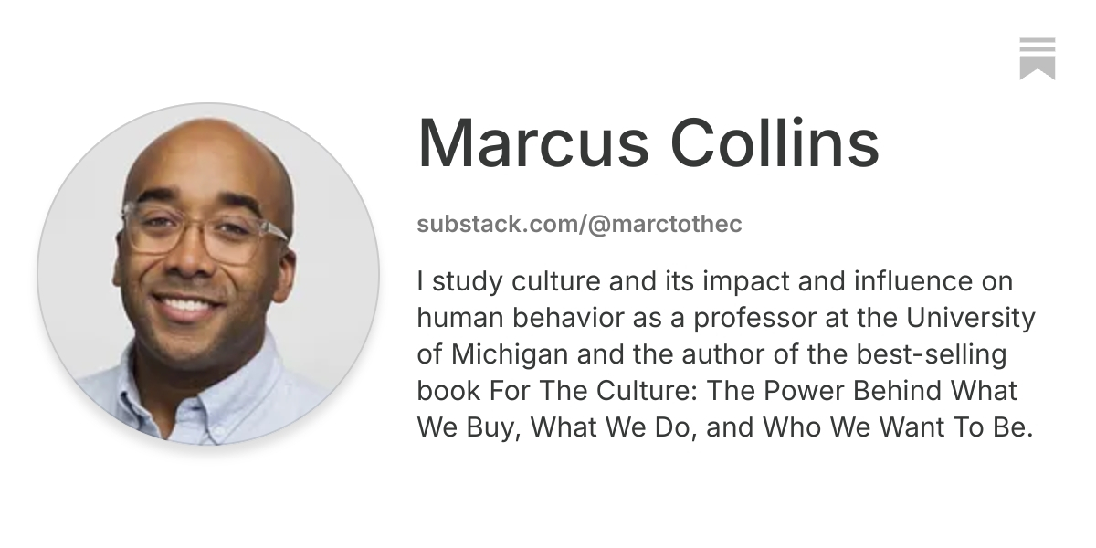 Marcus Collins | Substack