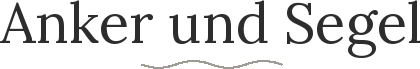 Anker und Segel