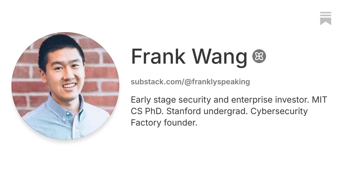 Frank Wang | Substack
