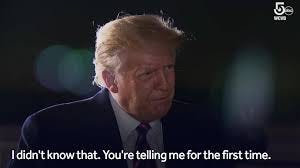 President Trump found out about Ruth Bader Ginsburg's death from reporters.  Here's how he reacted. https://on.wcvb.com/33BEHM4 | WCVB Channel 5 Boston  | Facebook