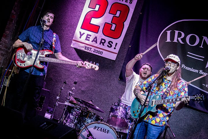 Basics at the Iron Horse Pub, Wichita Falls, Texas