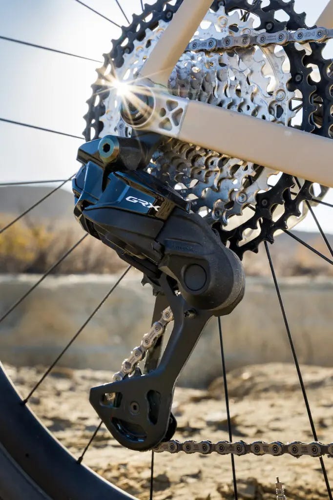 Shimano GRX Di2 monocorona