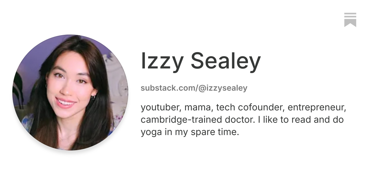 Izzy Sealey | Substack