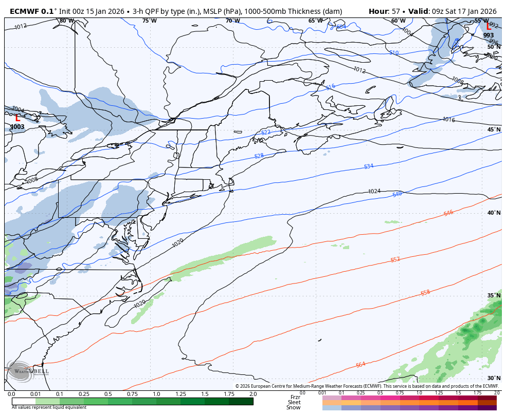 Unsettled conditions for Thursday - Pine Tree Weather