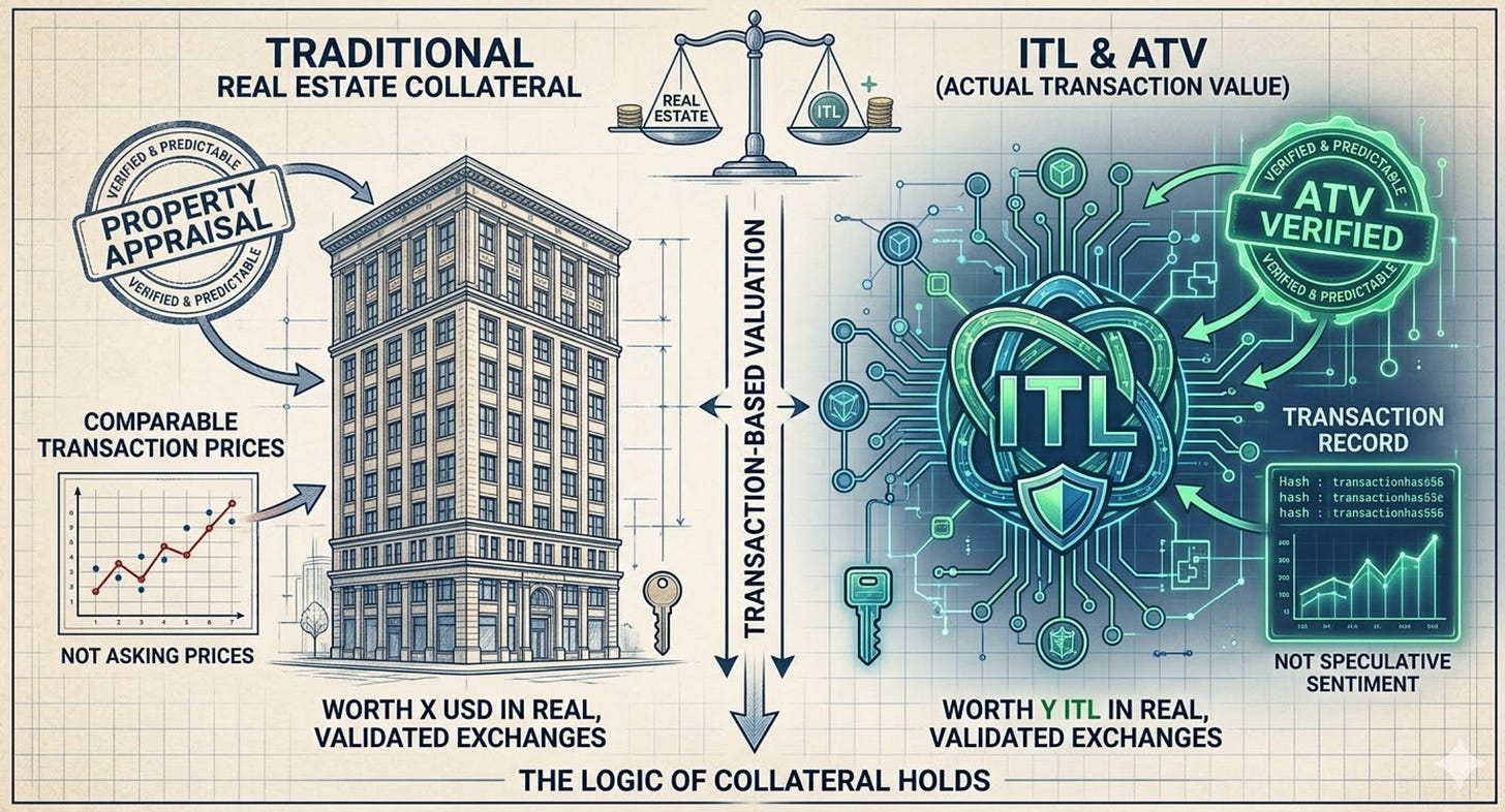 Collateral isn’t about price. It’s about verified transactions.