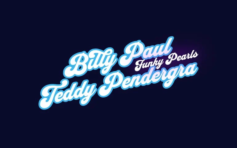 Billy paul teddy pendergrass radio funk funky pearls